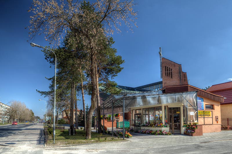 budynek kwiaciarni